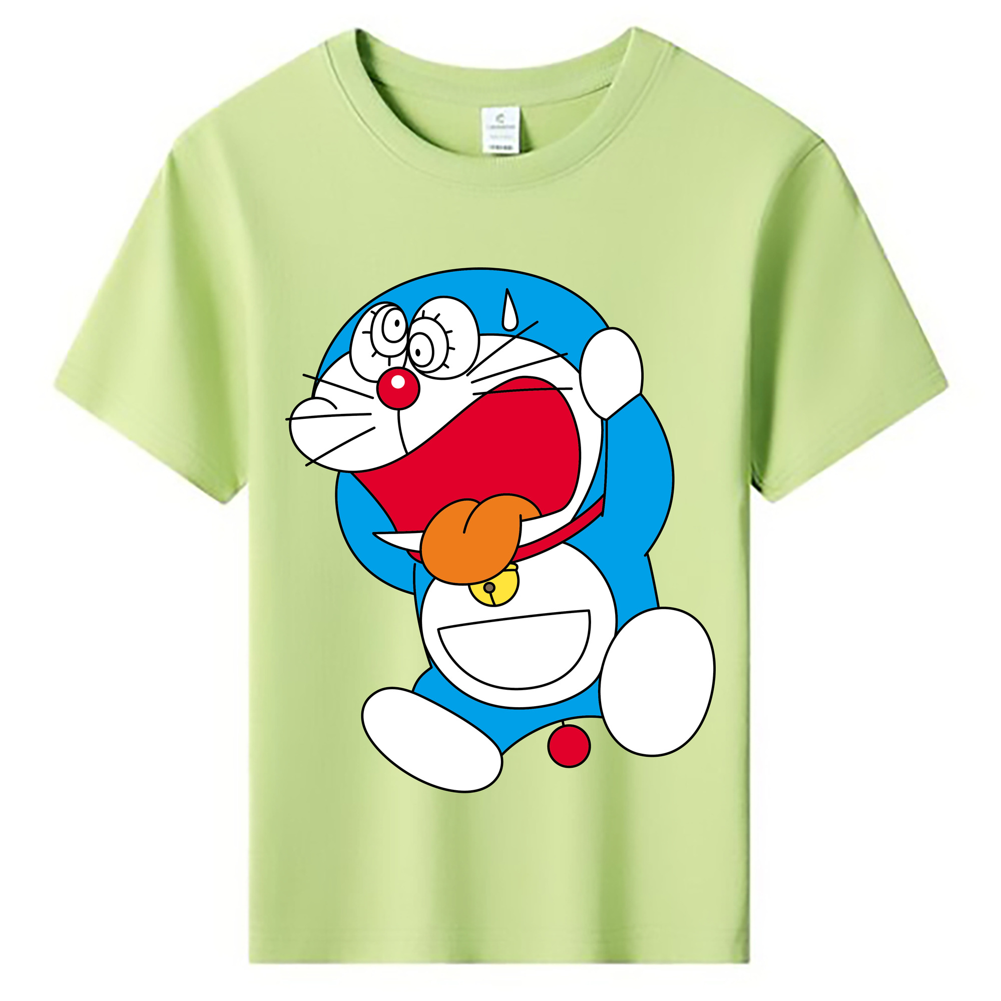 （画像用） ドラえもん Doraemon 綿100％キッズTシャツ（フロントプリント）
